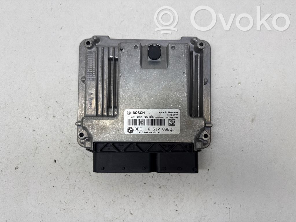 BMW X3 F25 Unidad de control/módulo del motor 