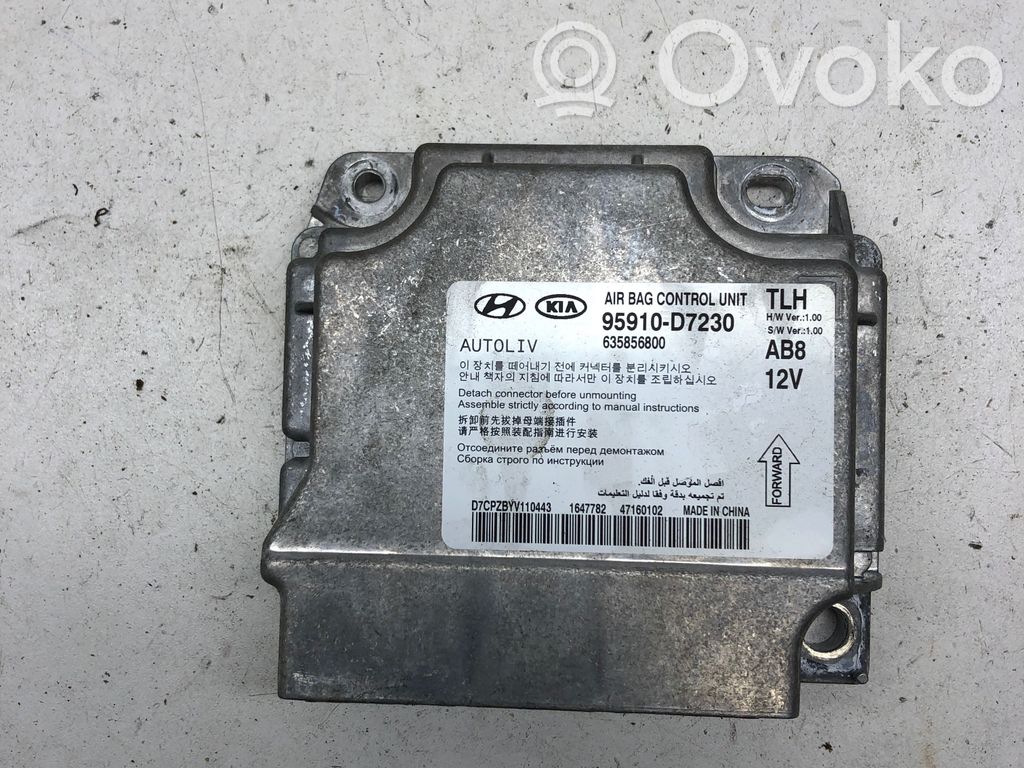 Hyundai Tucson TL Centralina/modulo airbag 