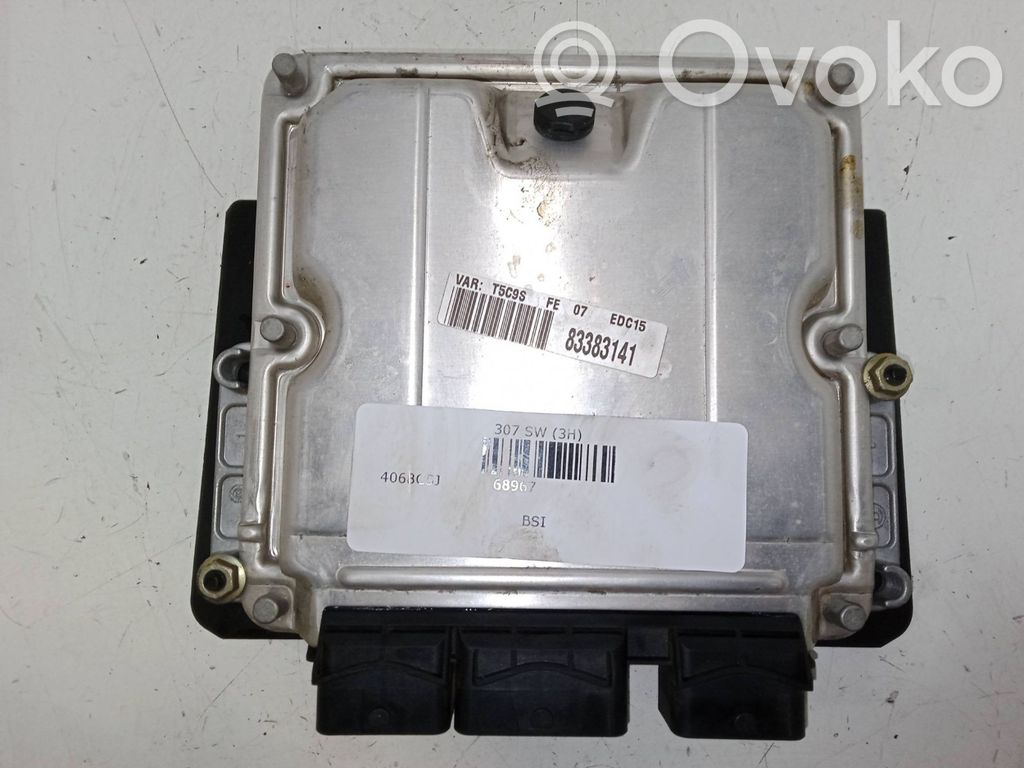 Engine control unit/module   9652183780,EDC15C289,0281011248