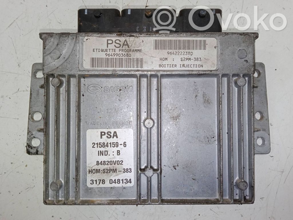 Citroen C3 Engine control unit/module 
