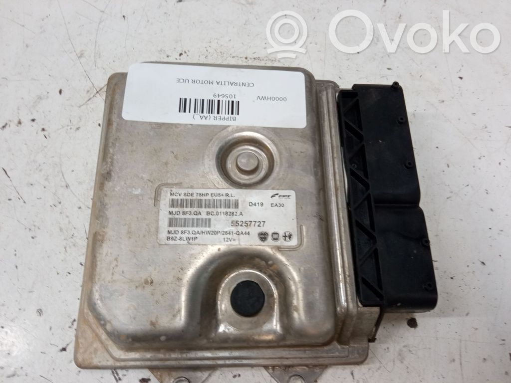 Peugeot Bipper Engine control unit/module 