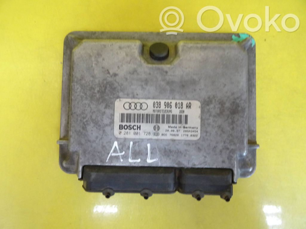 Engine control unit/module   038906018AR,0281001728
