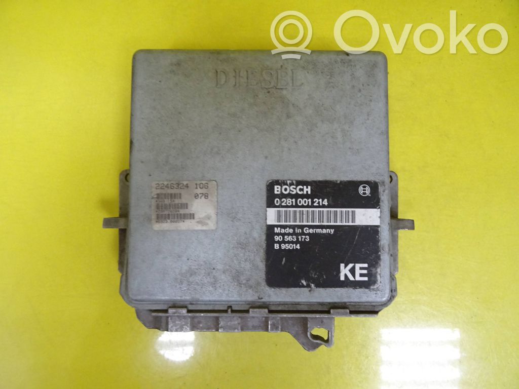 Opel Omega B1 Engine control unit/module 