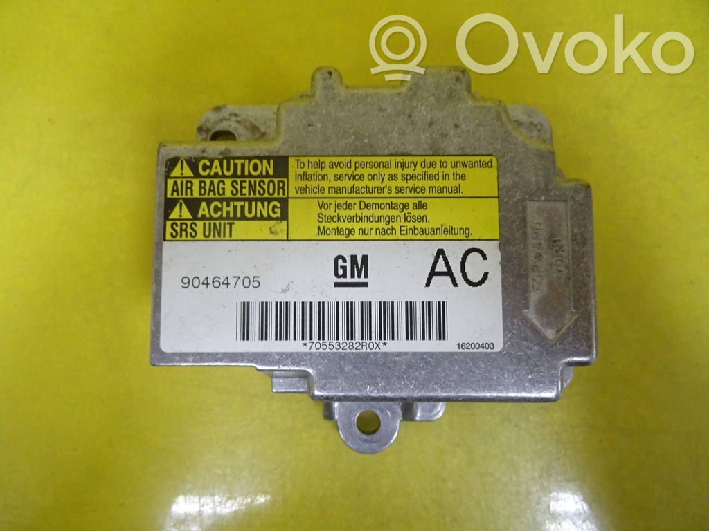 Airbag control unit/module   90464705
