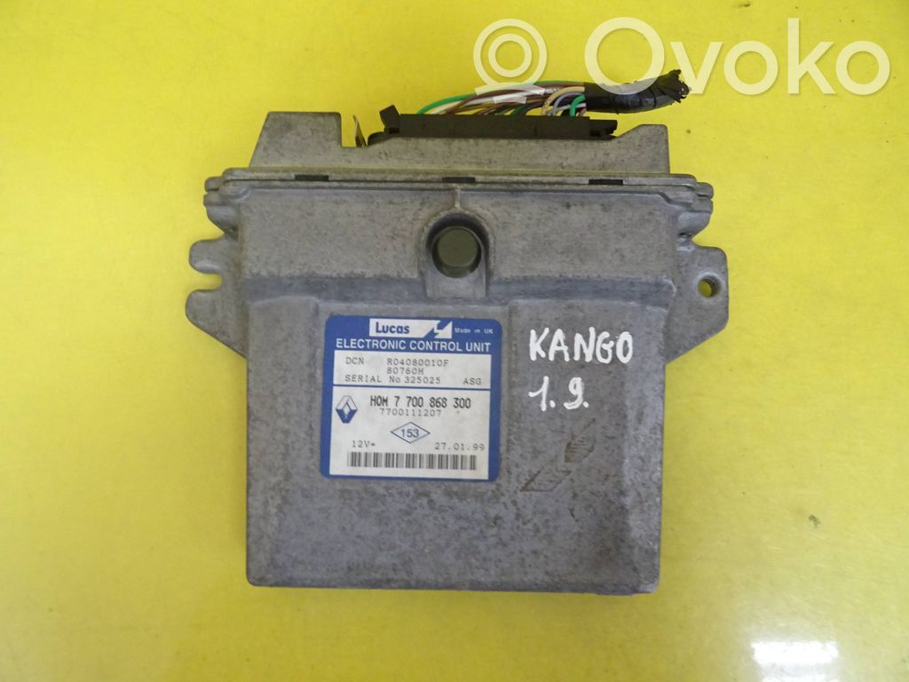 Renault Kangoo I Engine control unit/module 