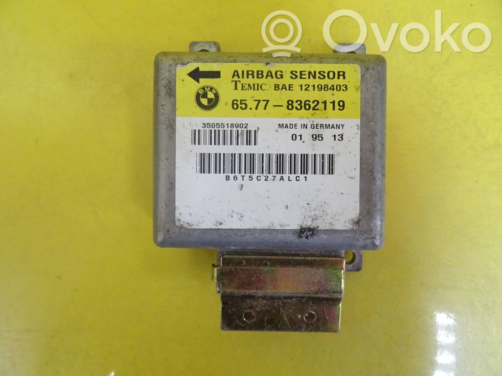 Unidad de control/módulo del Airbag   8362119