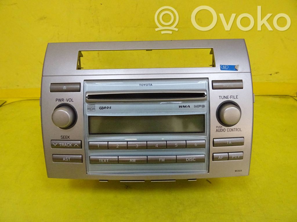 Toyota Corolla Verso AR10 Radio / CD/DVD atskaņotājs / navigācija 