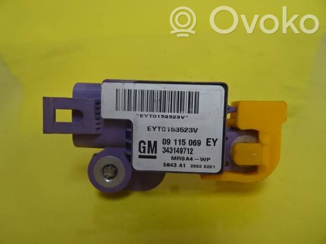 Airbagsensor Crashsensor Drucksensor   09115069