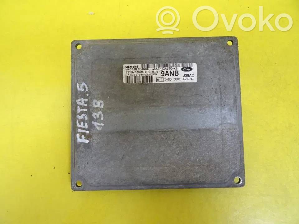 Ford Fiesta Sterownik / Moduł ECU 