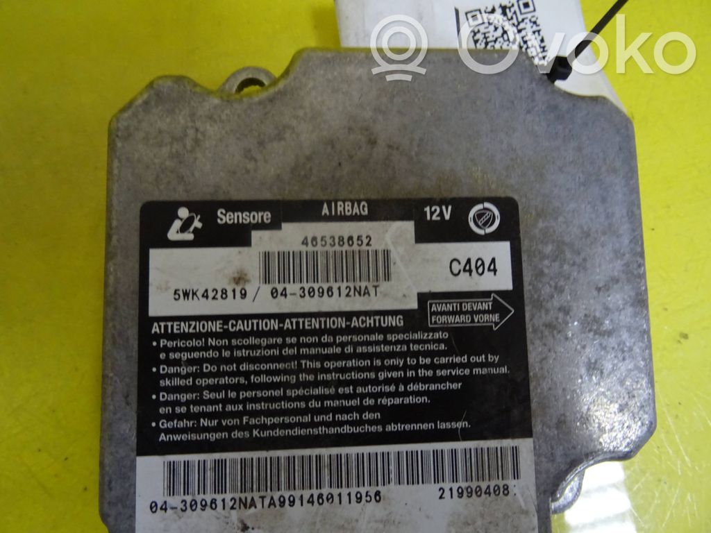 Fiat Marea Airbag control unit/module 
