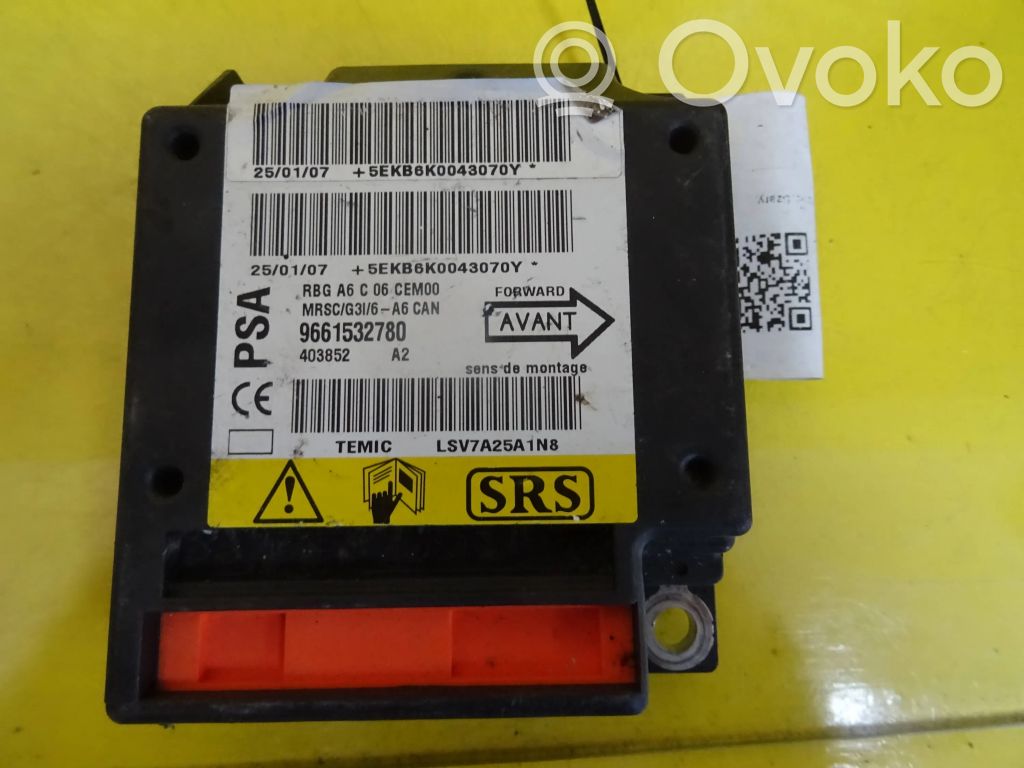 Citroen C2 Airbag control unit/module 