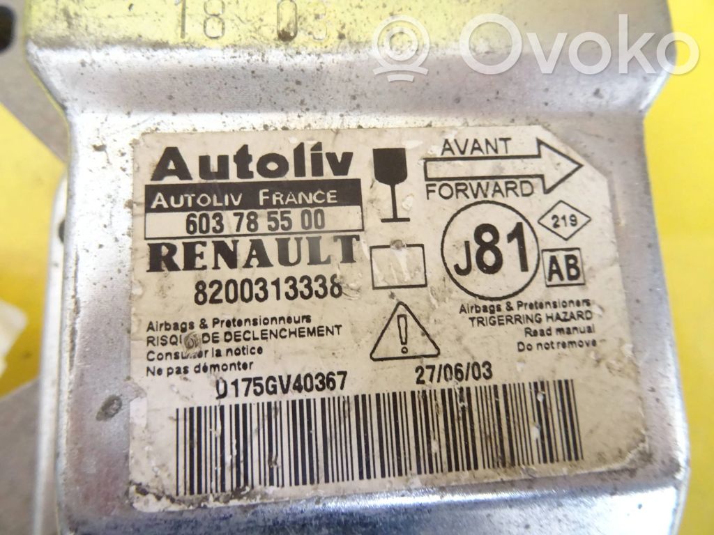 Renault Espace -  Grand espace IV Airbag control unit/module 
