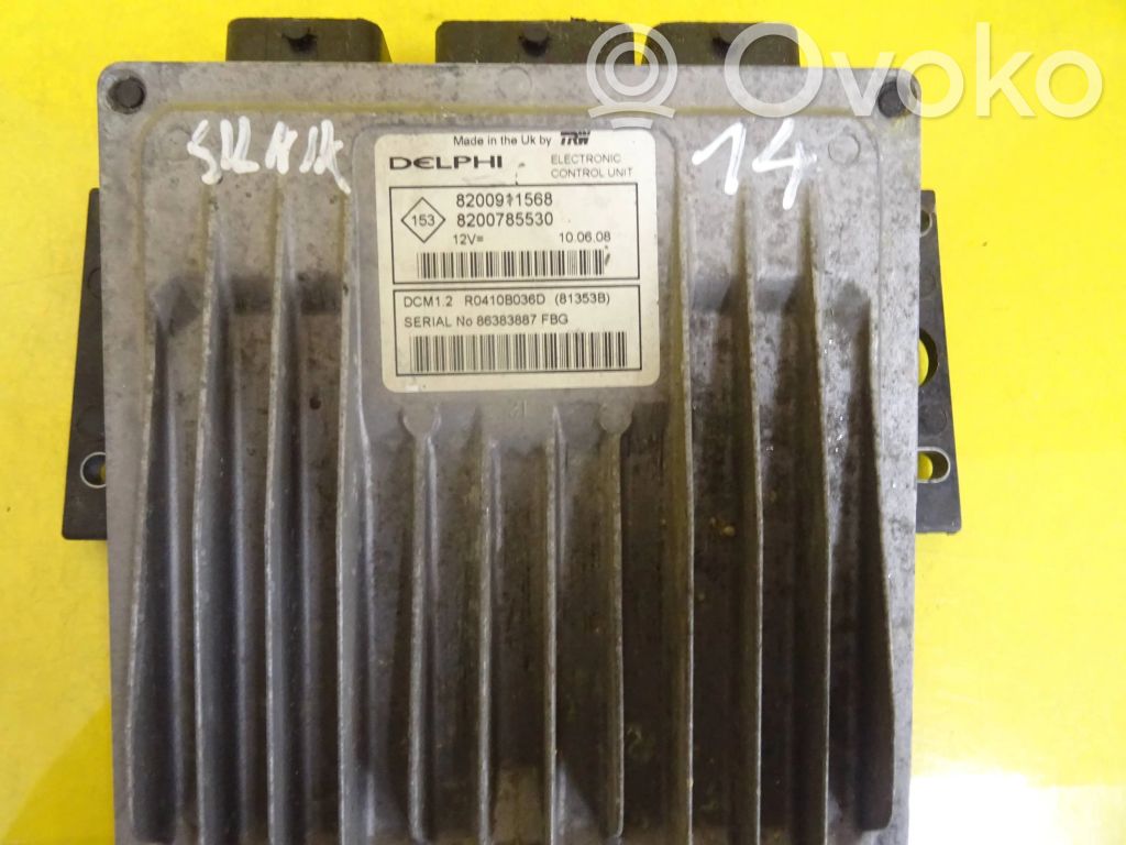 Renault Thalia I Engine control unit/module 