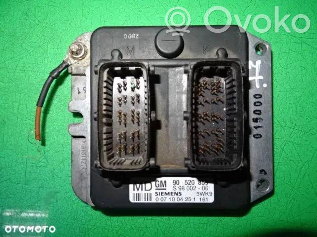 Opel Astra G Engine control unit/module 