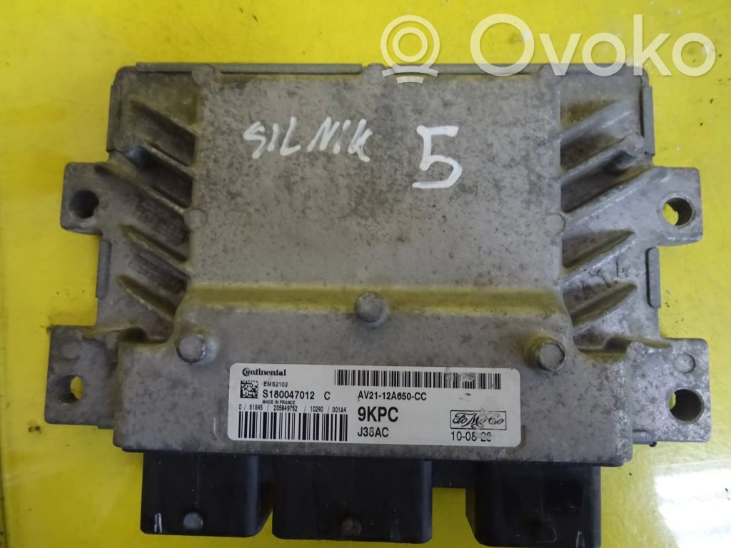 Ford Fiesta Engine control unit/module 