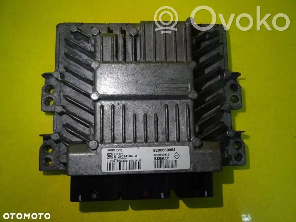 Renault Clio III Moottorin ohjainlaite/moduuli (käytetyt) 