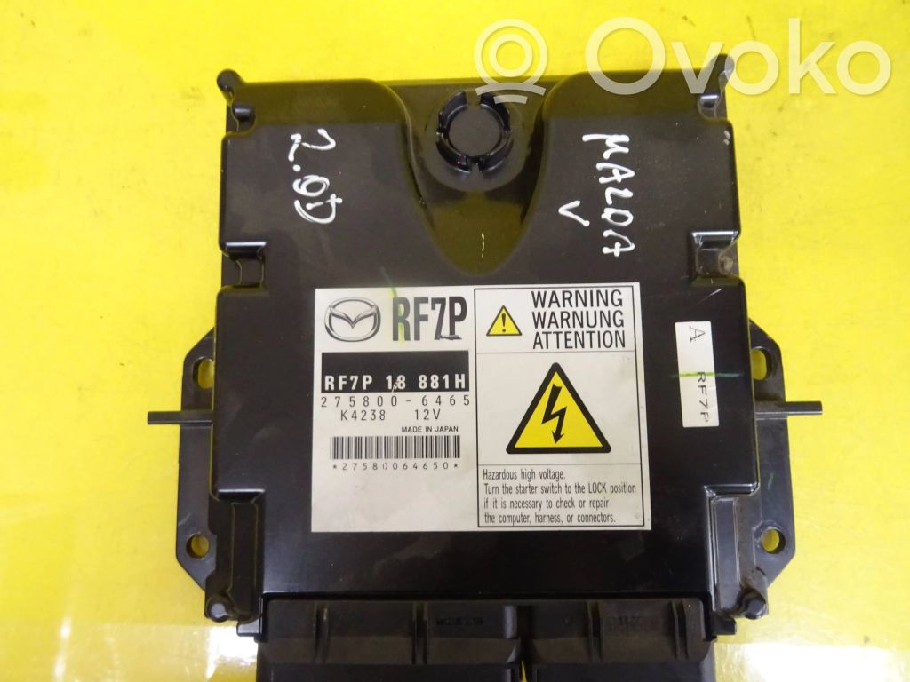 Mazda 5 Engine control unit/module 