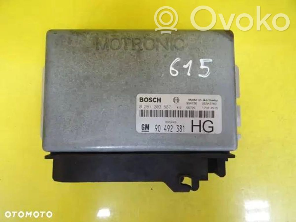 Opel Omega B1 Engine control unit/module 