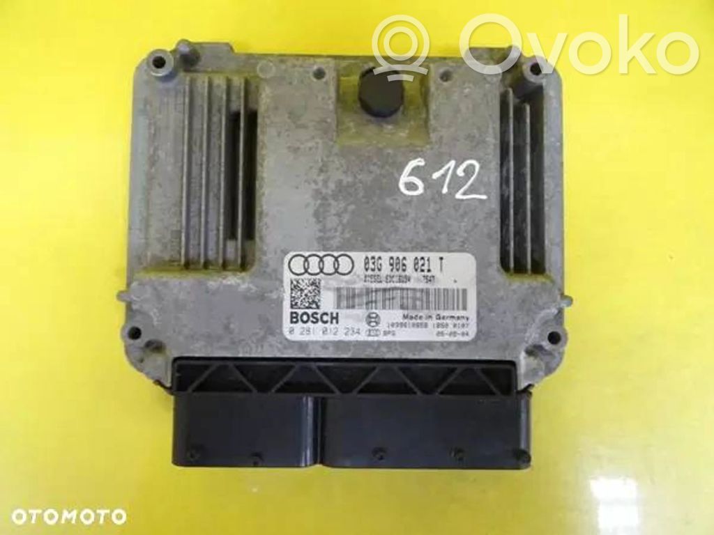 Audi A3 S3 8P Engine control unit/module 