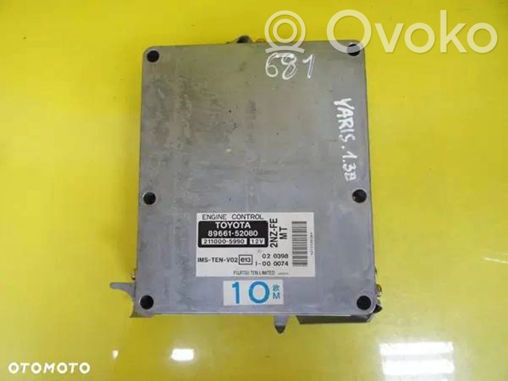 Toyota Yaris Engine control unit/module 