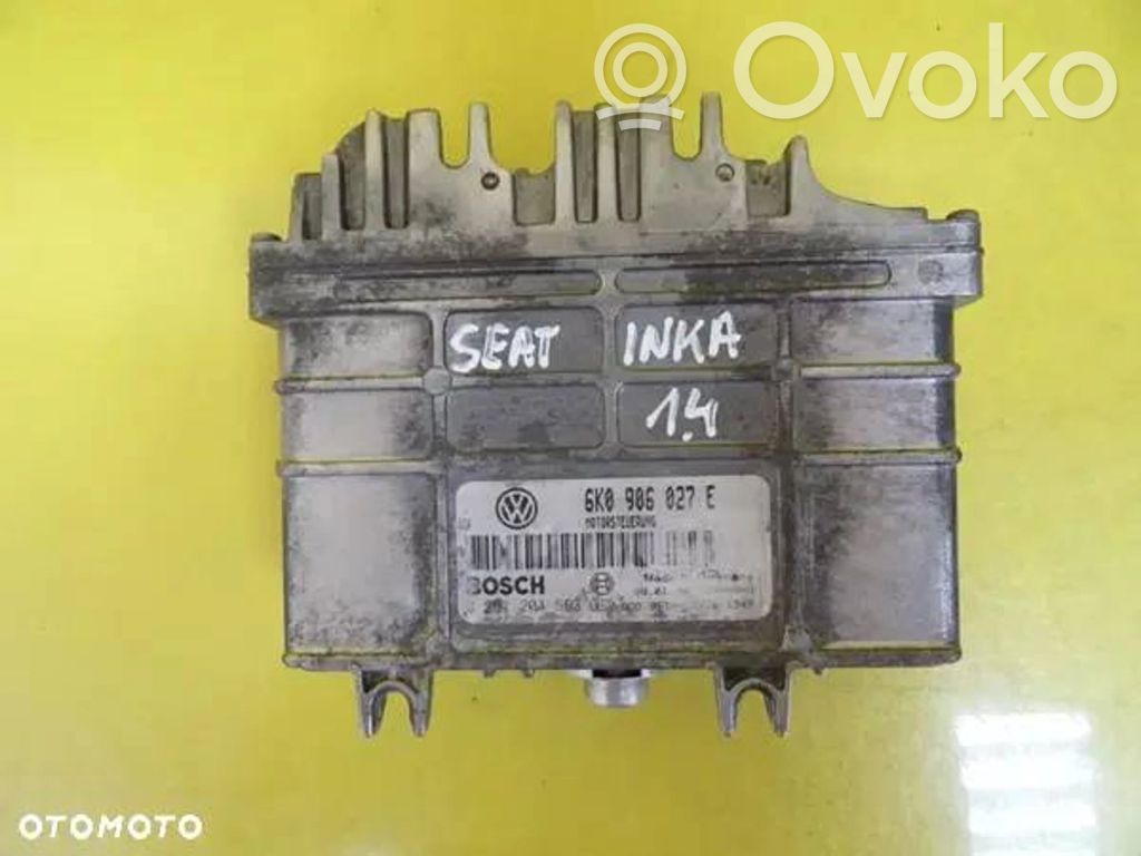 Engine control unit/module   6K0906027E,0261204593