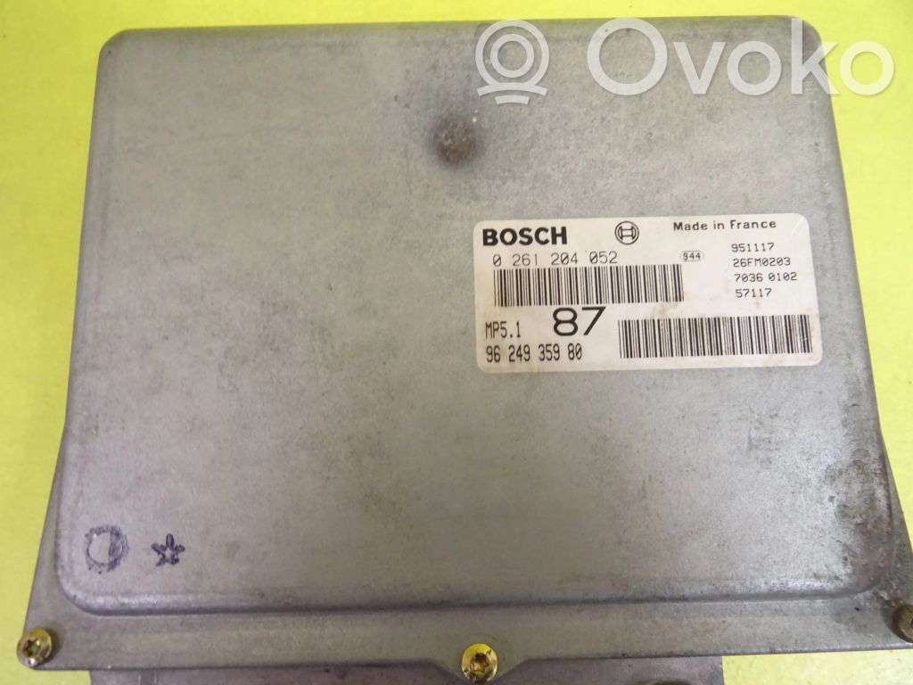 Peugeot 306 Engine control unit/module 