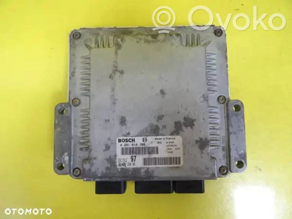 Engine control unit/module   0281010766,9643526080