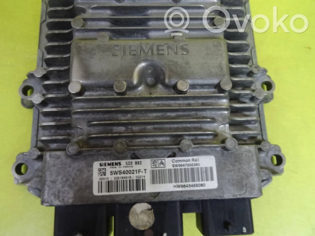 Citroen C3 Engine control unit/module 