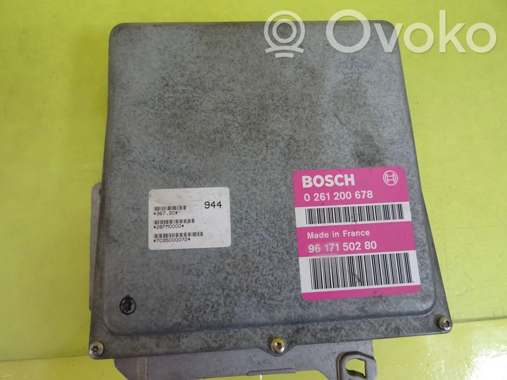 Engine control unit/module   0261200678