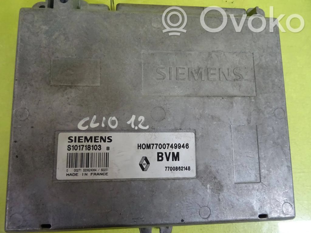 Renault Clio II Engine control unit/module 