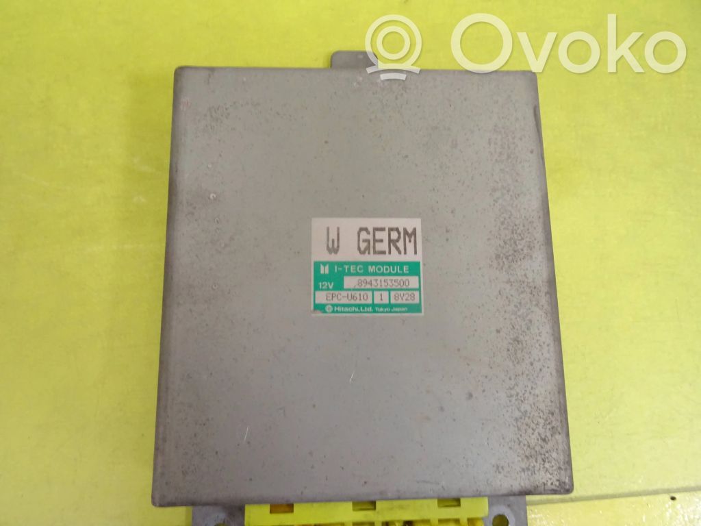 Isuzu Trooper Engine control unit/module 