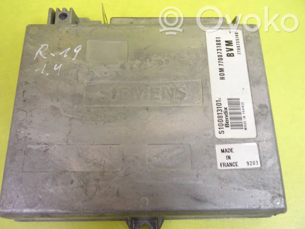 Renault 19 Engine control unit/module 