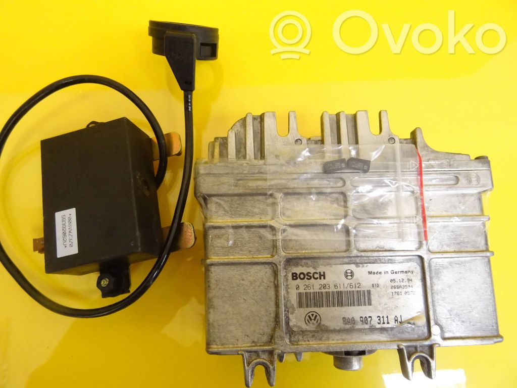 Engine control unit/module   0261203611,8A0907311AJ