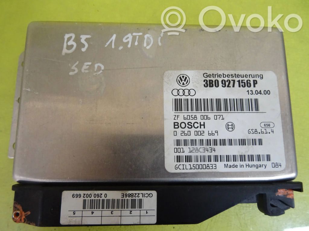 Engine control unit/module   0260002669,3B0927156P