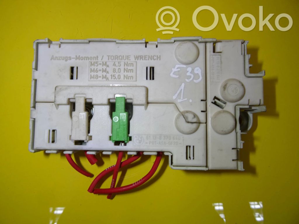 BMW 5 E39 Fuse box set 