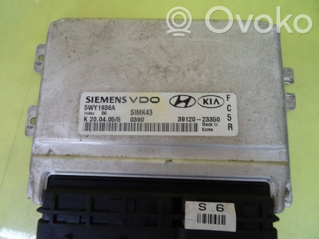 Engine control unit/module   3912023350,3912023350,5WY1936A