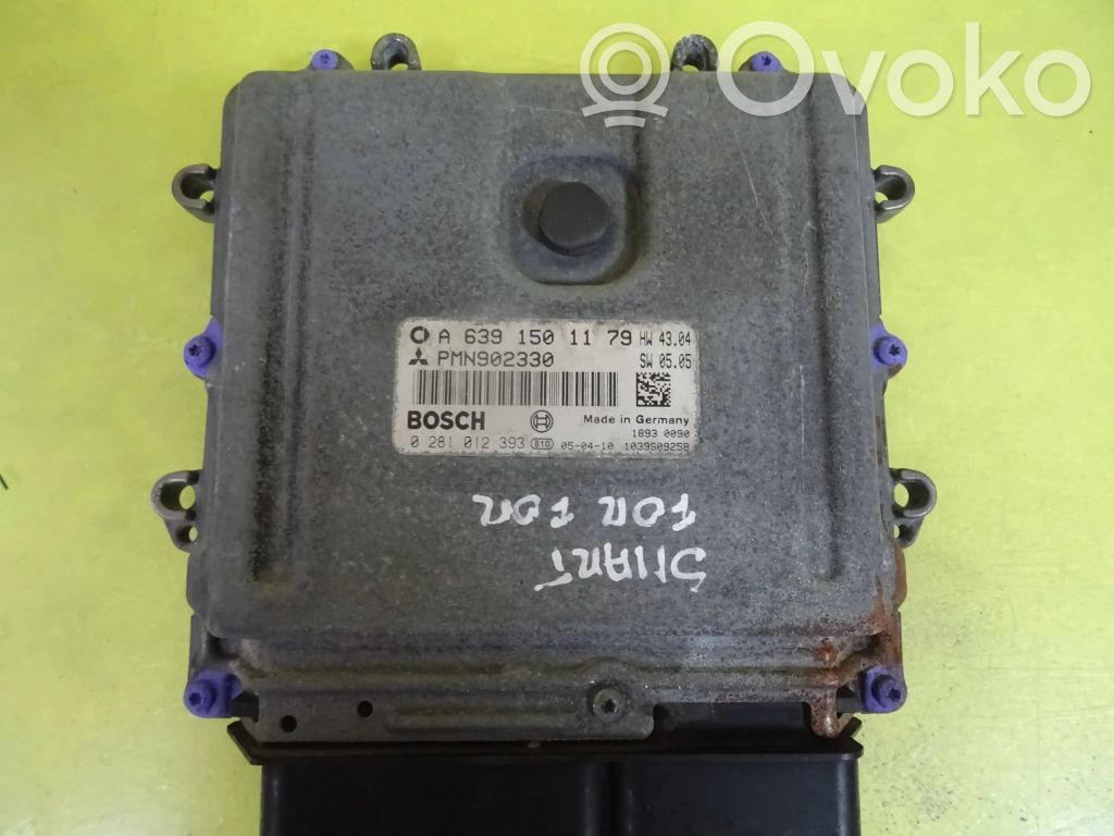 Engine control unit/module   A6391501179,0281012393