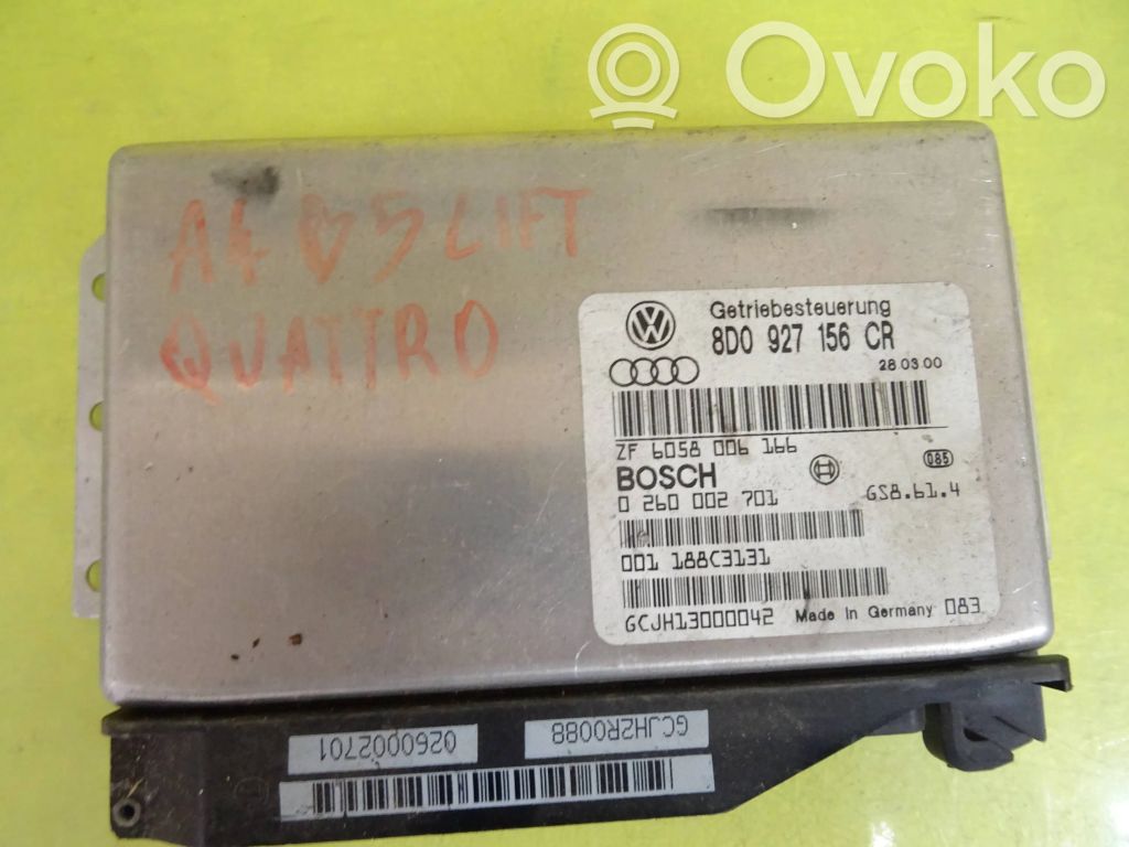 Audi A4 S4 B5 8D Unitate/modul de control cutie de viteze 