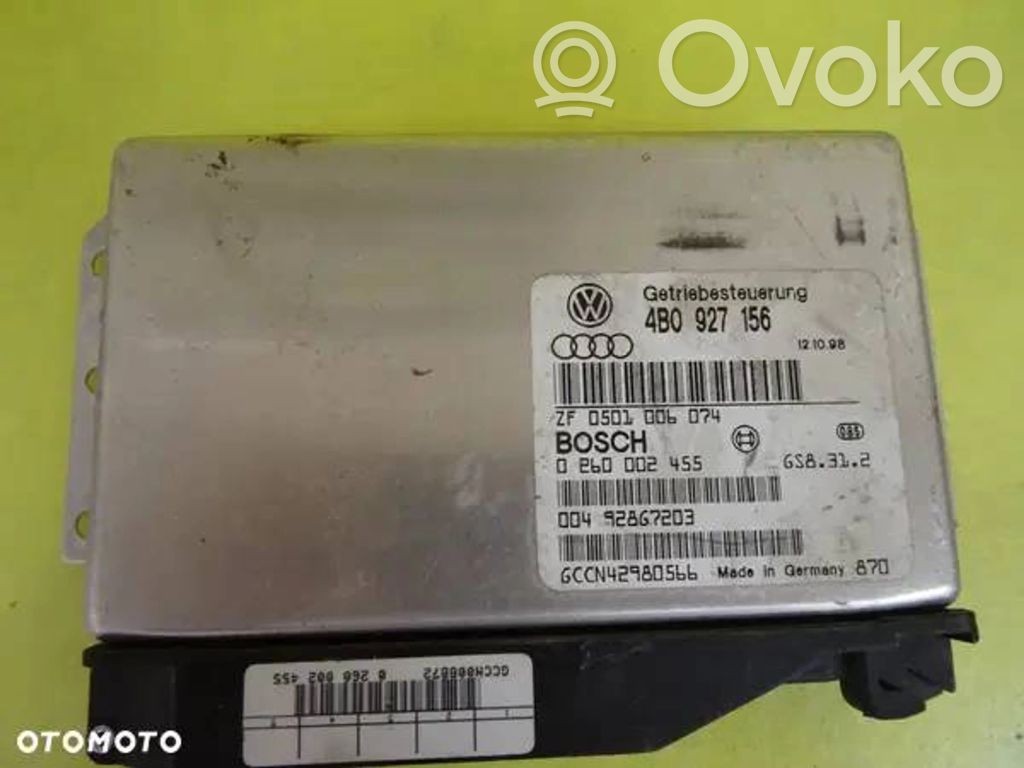 Audi A6 S6 C5 4B Gearbox control unit/module 