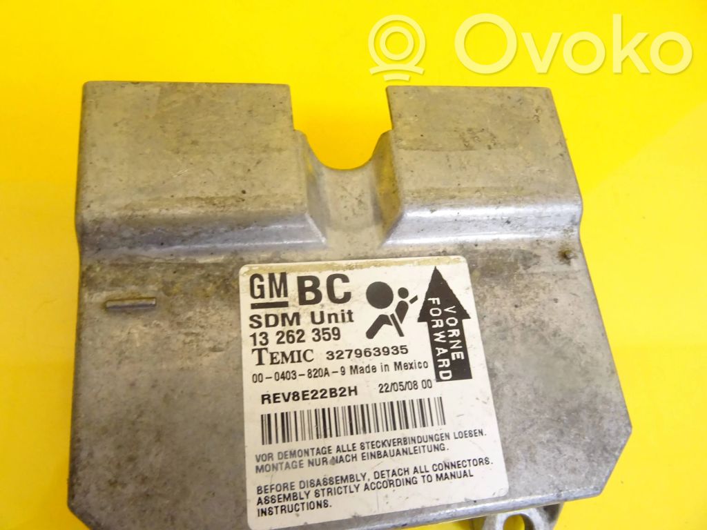 Opel Corsa D Airbag control unit/module 