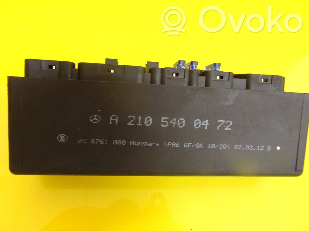 ESP (stability system) control unit   A2105400472
