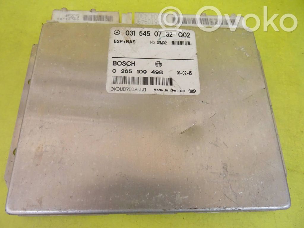 Mercedes-Benz E W210 ESP (stability system) control unit 