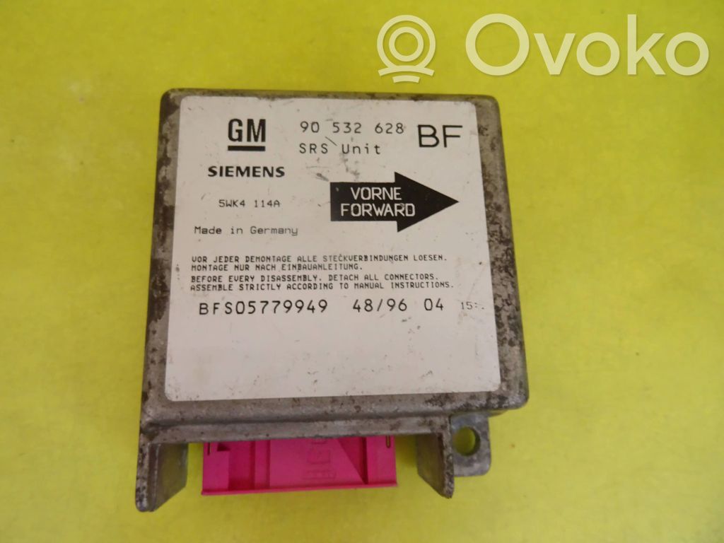 Opel Corsa B Airbag control unit/module 