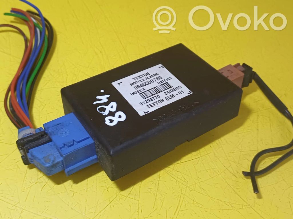 Unidad de control/módulo de alarma   9645500780