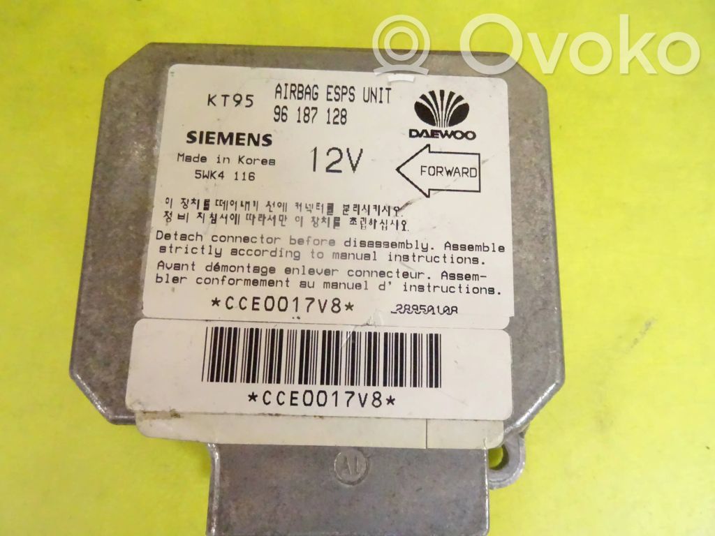 Daewoo Nexia Airbag control unit/module 