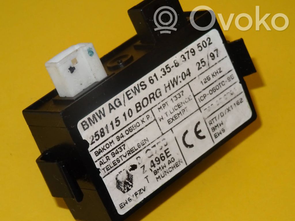 BMW 3 E36 Unité de commande dispositif d'immobilisation 