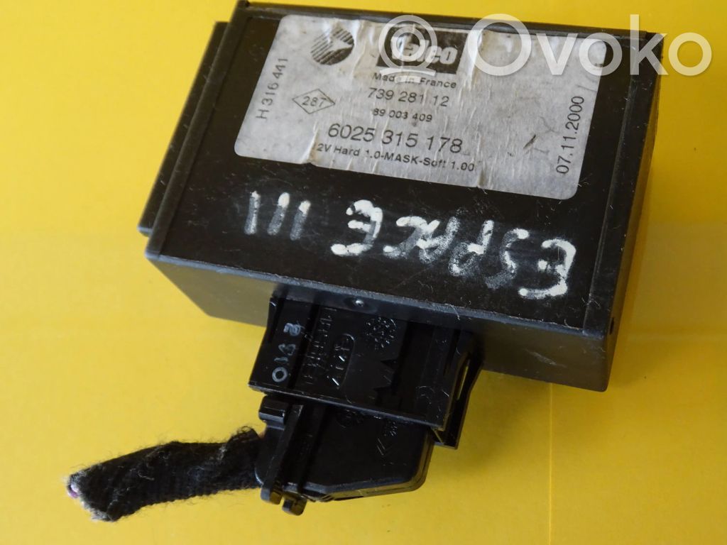 Immobilizer control unit/module   6025315178