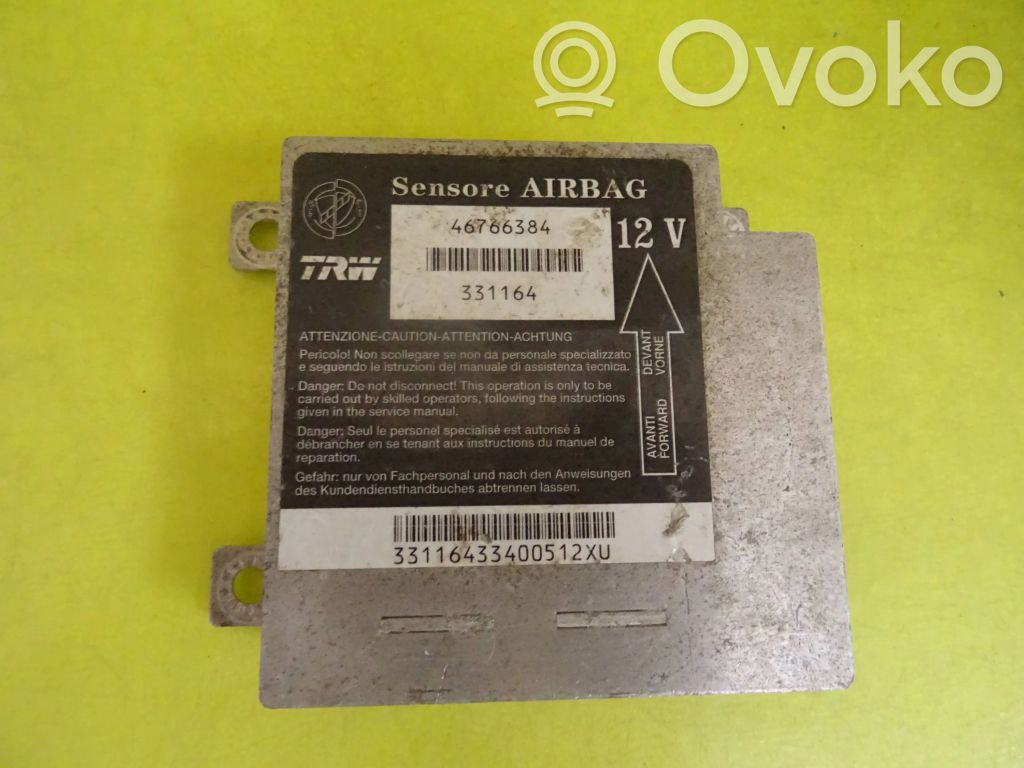 Fiat Punto (188) Airbag control unit/module 