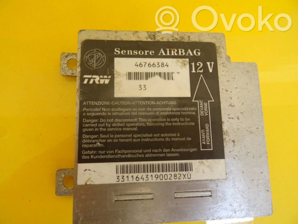 Fiat Punto (188) Airbag control unit/module 