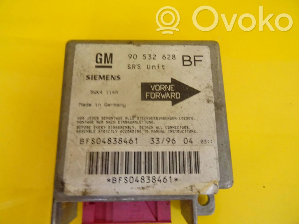 Opel Corsa B Airbag control unit/module 